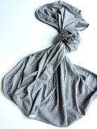 Ribbed Bamboo Baby Wrap - Deep Grey FROM ZION