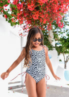 Recycled Reversible One Piece - Checkered Sun & Abstract FROM ZION