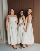 Romee Linen Dress - Women's "Black" FROM ZION