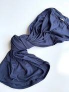 Ribbed Bamboo Baby Wrap - Deep Navy FROM ZION