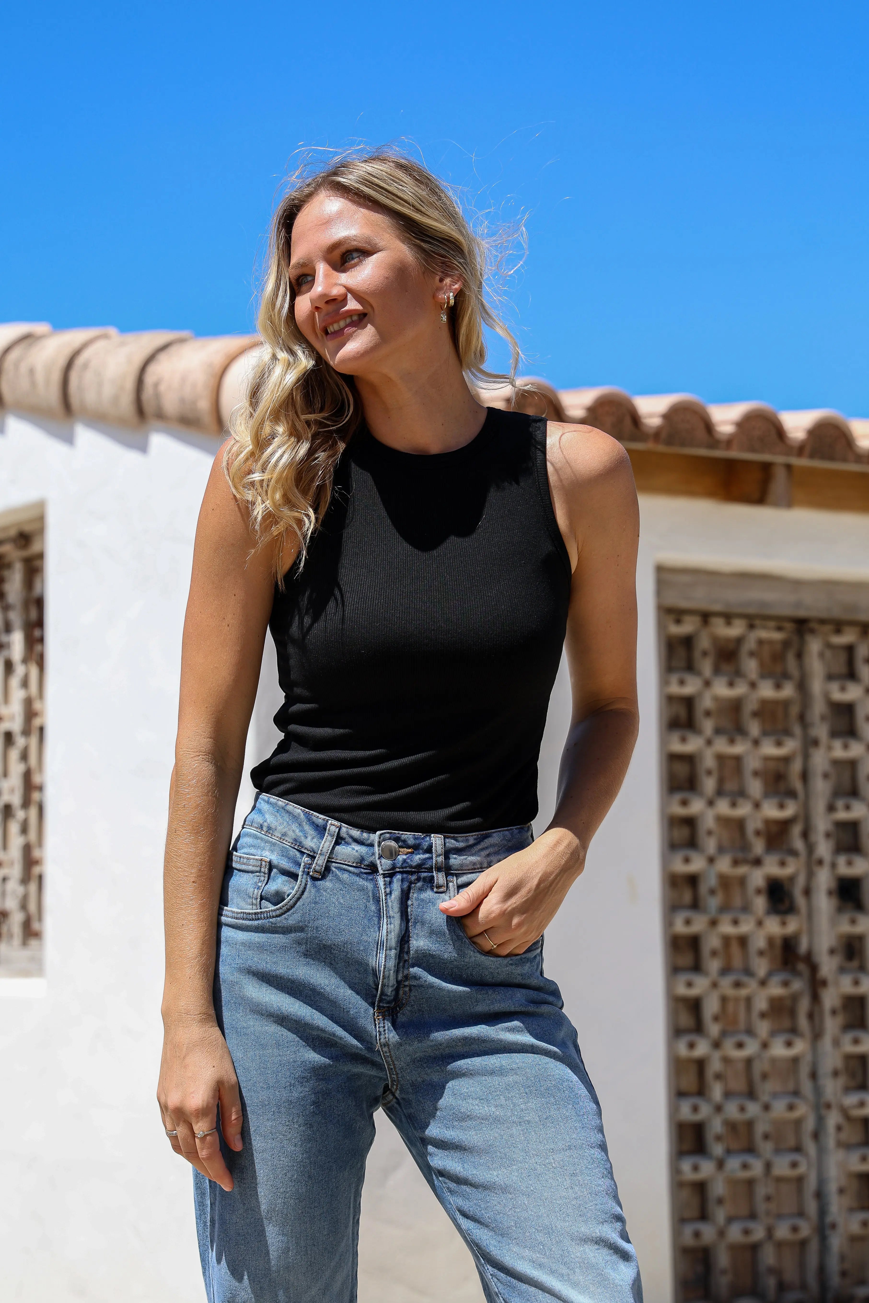 Sofia Tank - Women's "Black" FROM ZION