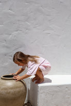 Billie Set "Kids" - Pink Stripe (100% Organic Cotton) FROM ZION