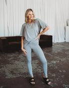 grey leggings
