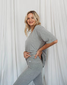Bamboo Grey Leggings