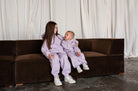 kids purple tracksuit