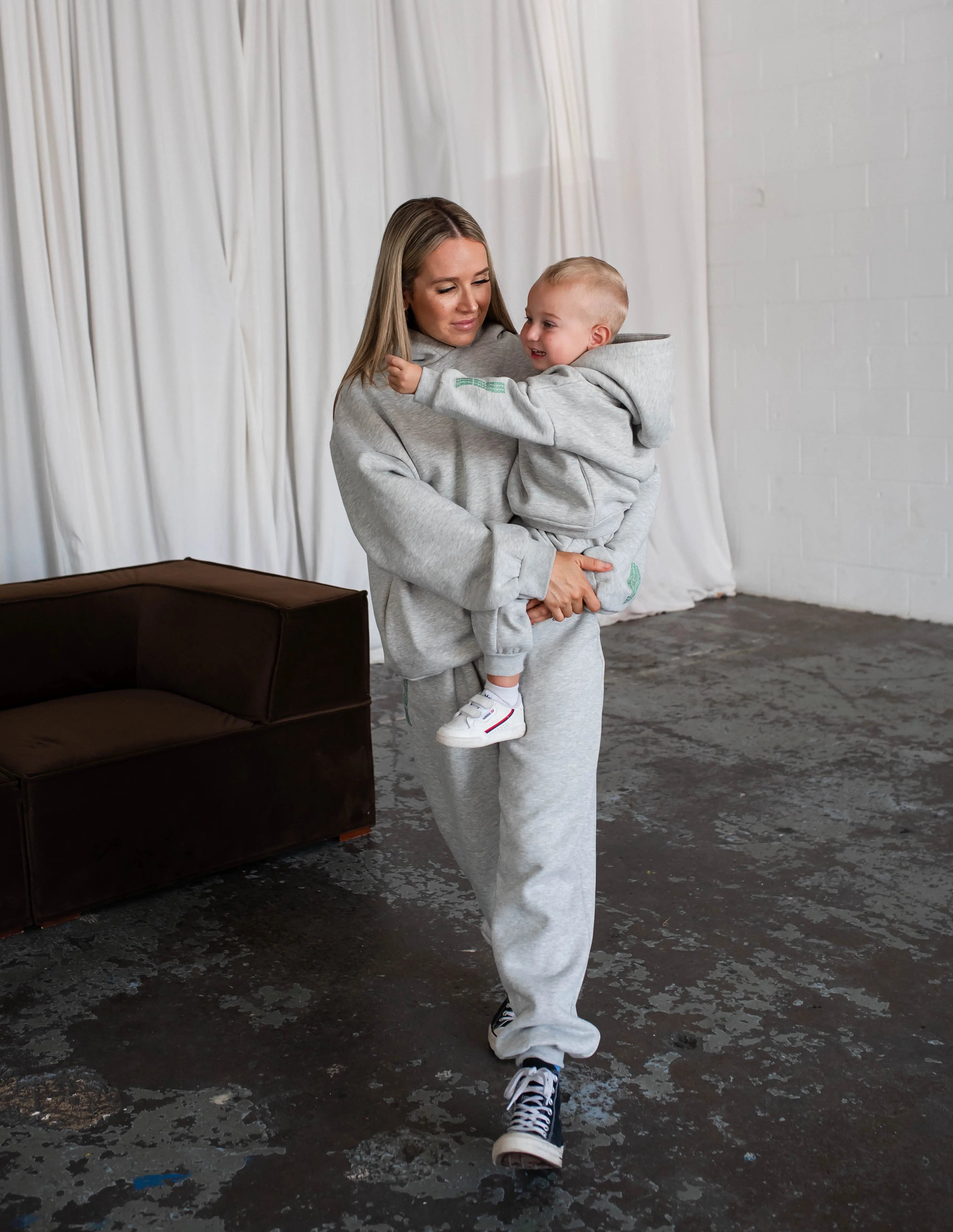 grey tracksuit set