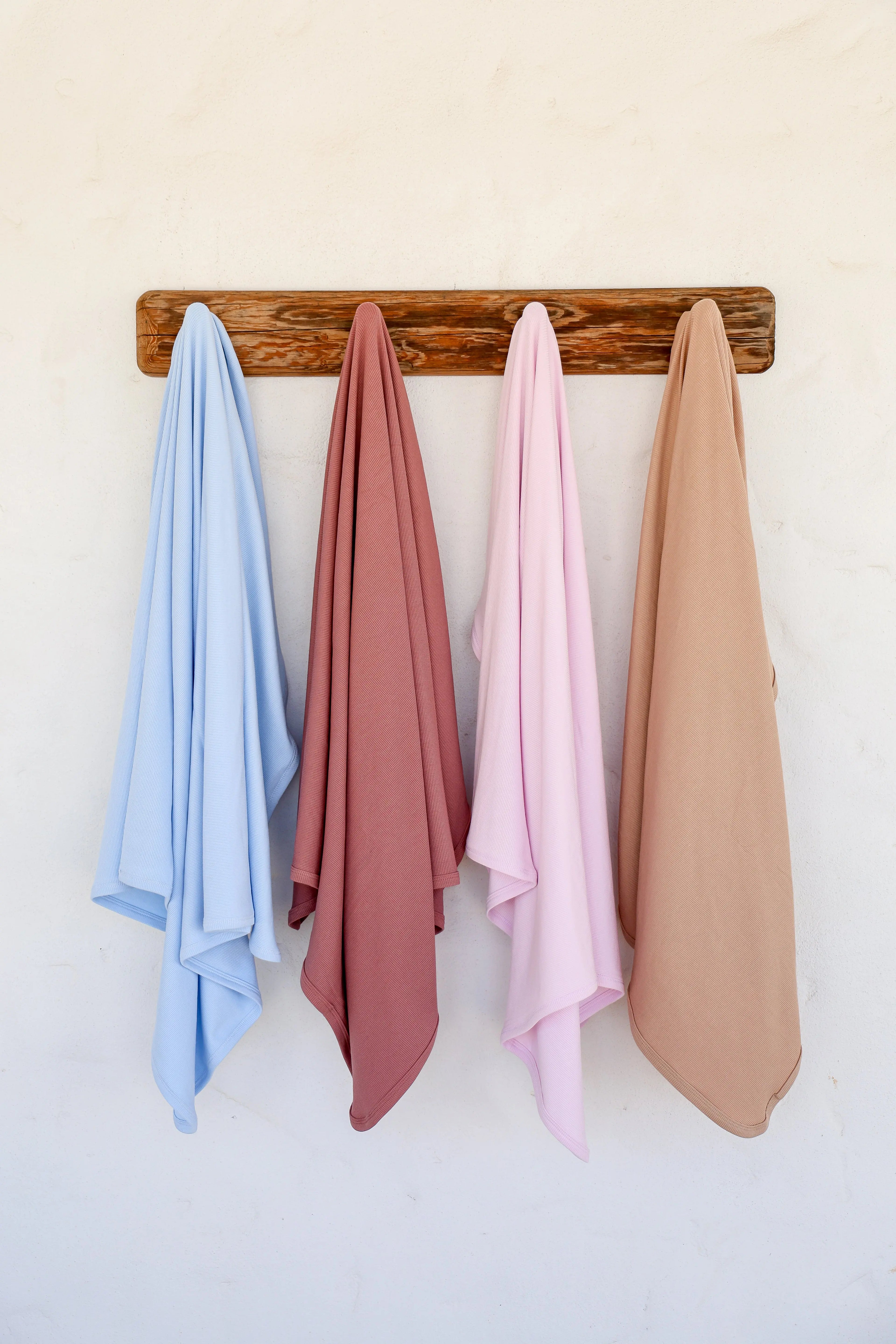 Ribbed Bamboo Baby Wrap - Lolly Pink FROM ZION