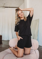 Billie Bamboo Set - Women's "Black" FROM ZION