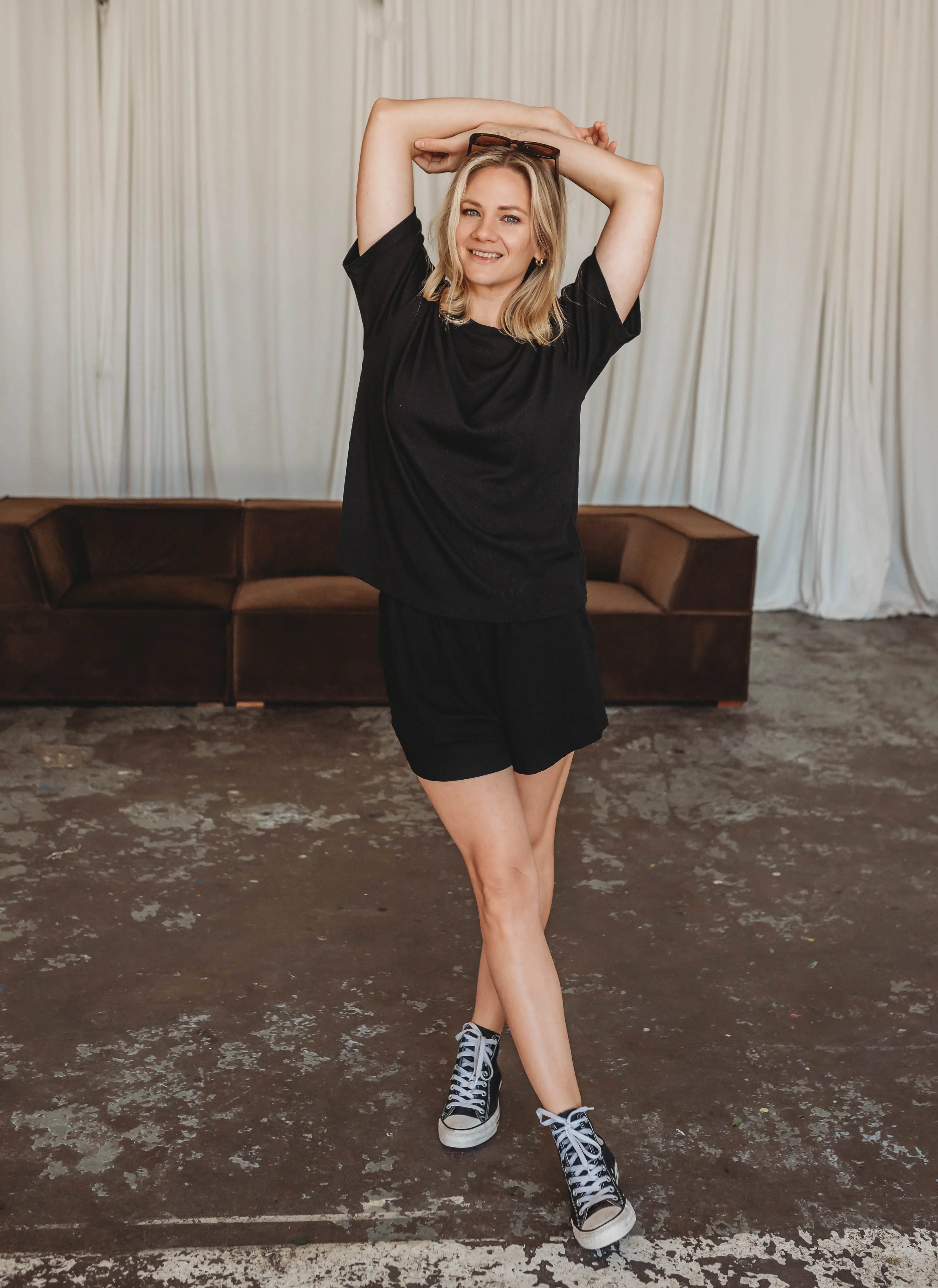 Billie Bamboo Set - Women's "Black" FROM ZION