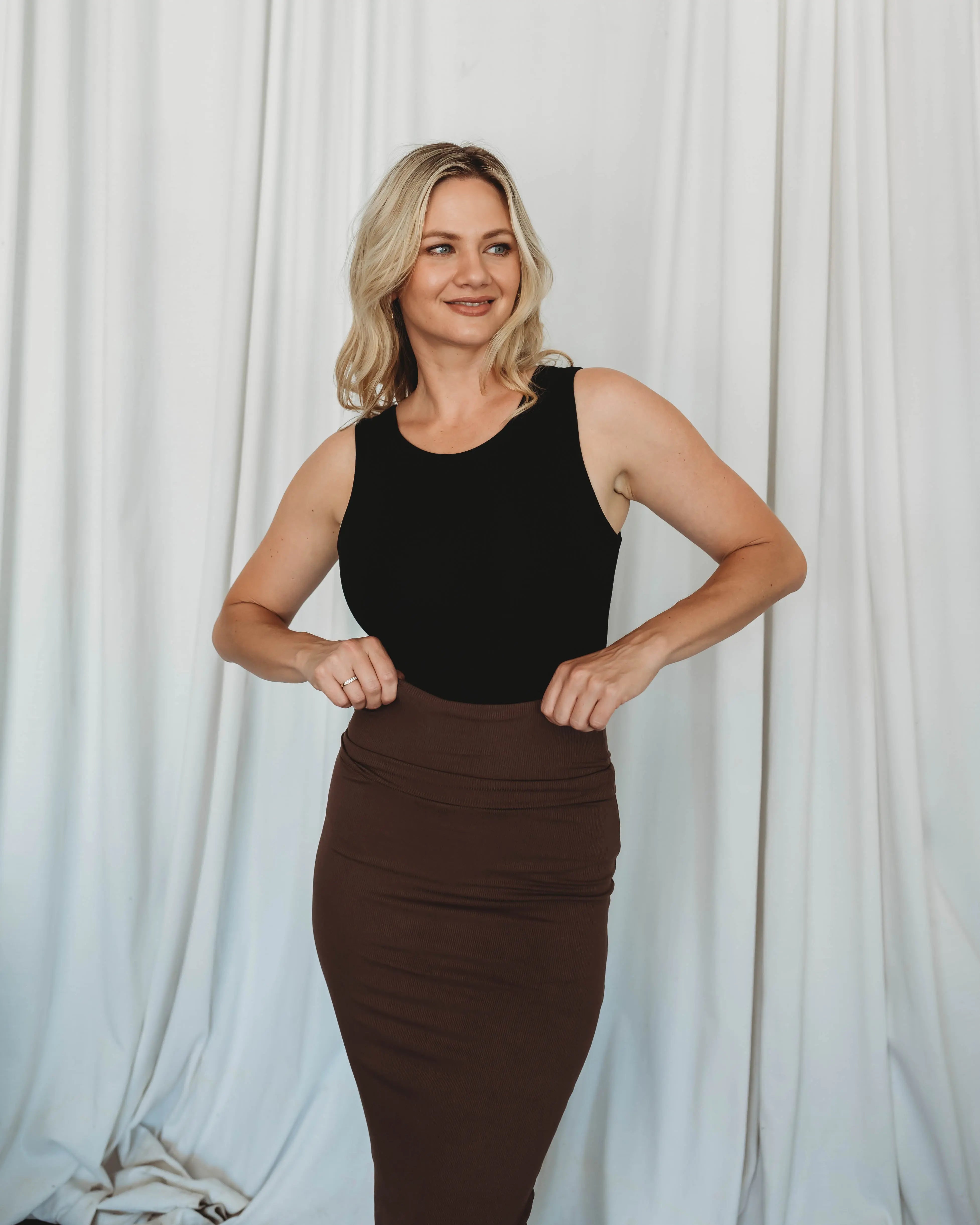 women's high neck bodysuit